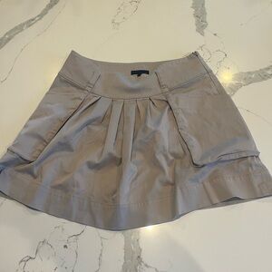 Anthropologie Martin Osa Women's Skirt Khaki Side Zipper Closure Size 6 NWOT